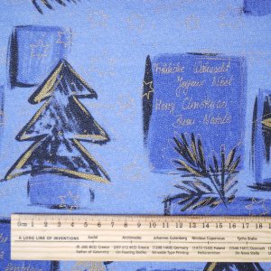 画像2: ドイツのシルキーペーパー もみの木とメッセージ クリスマスラッピングに