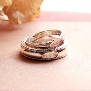 画像: 結婚指輪に  WAXSEAL JEWELRY ~MarryMe~ ペアリング